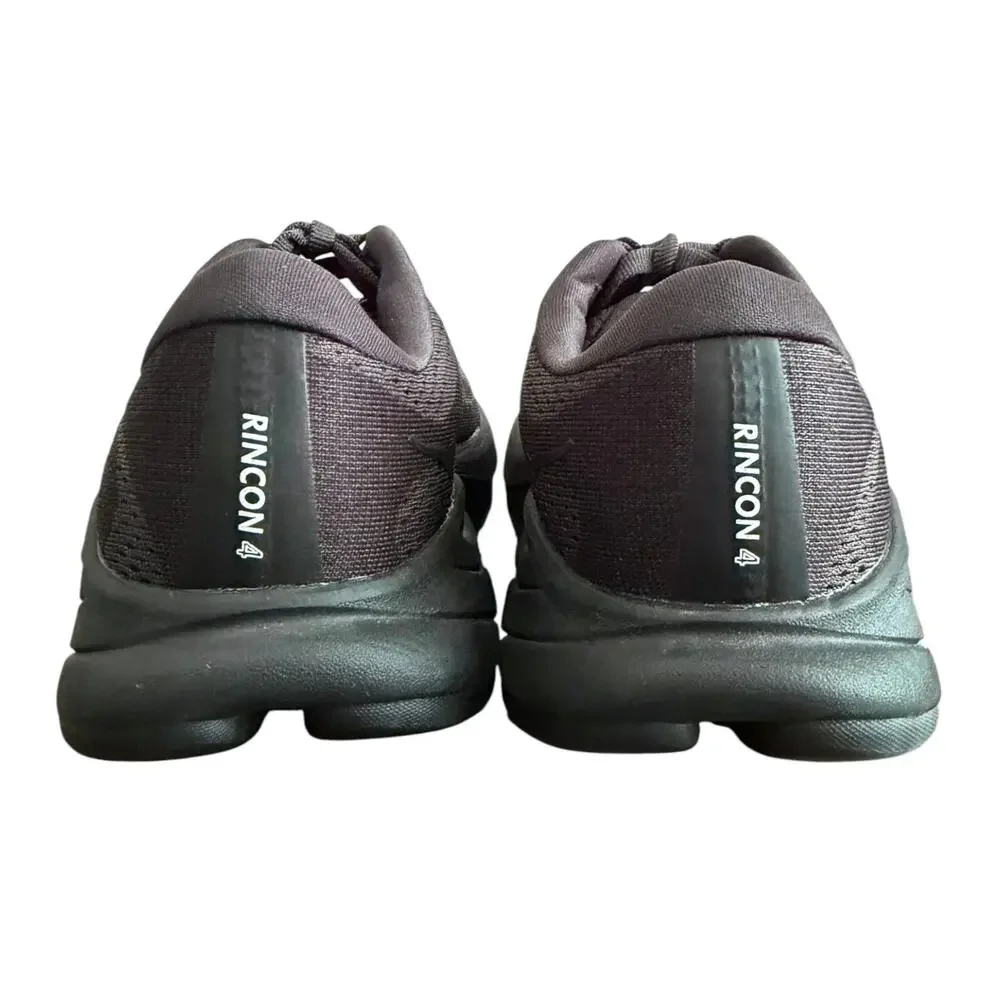 Hoka Rincon 4 Sneaker Black/Black Women’s 6.5 Wide Running Shoe Athletic EUC